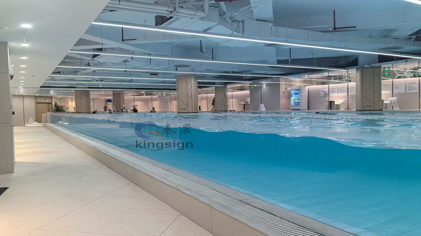 KingSign Panjang 30m Jendela Kolam Lembaran Akrilik Tebal 120mm