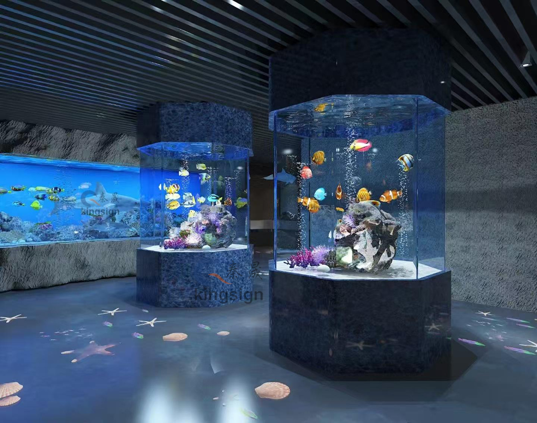 The Bright Pearl of the Aquarium World -Tangki ikan akrilik besar