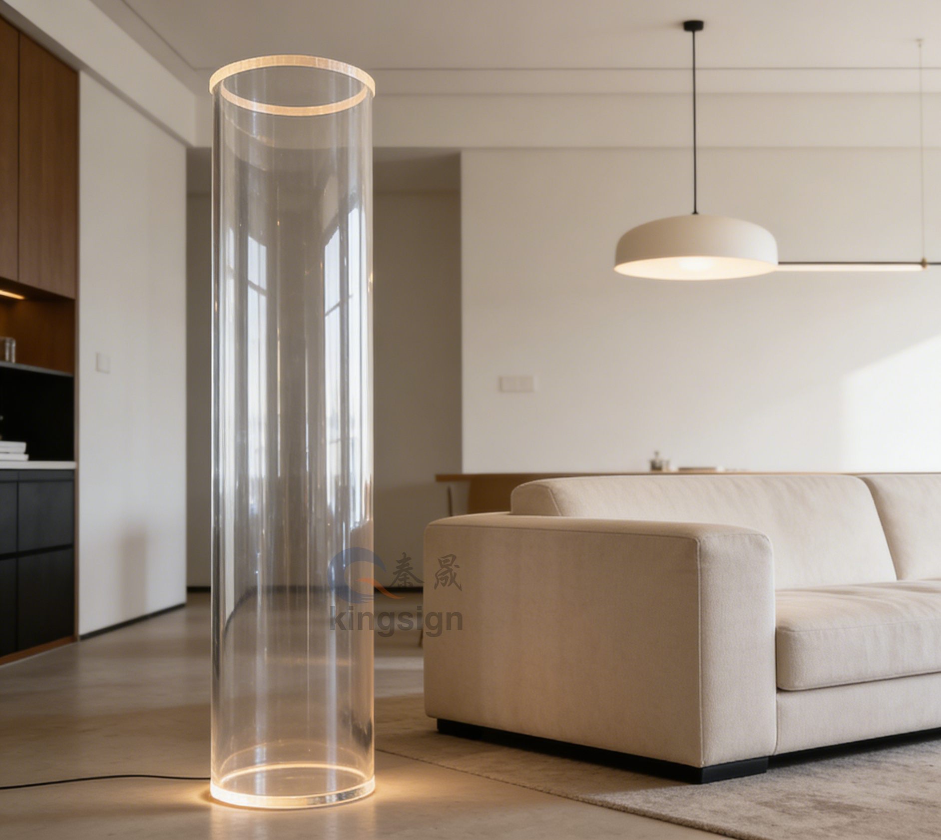 Tabung Akrilik Kingsign untuk Solusi Industri & Desain Global